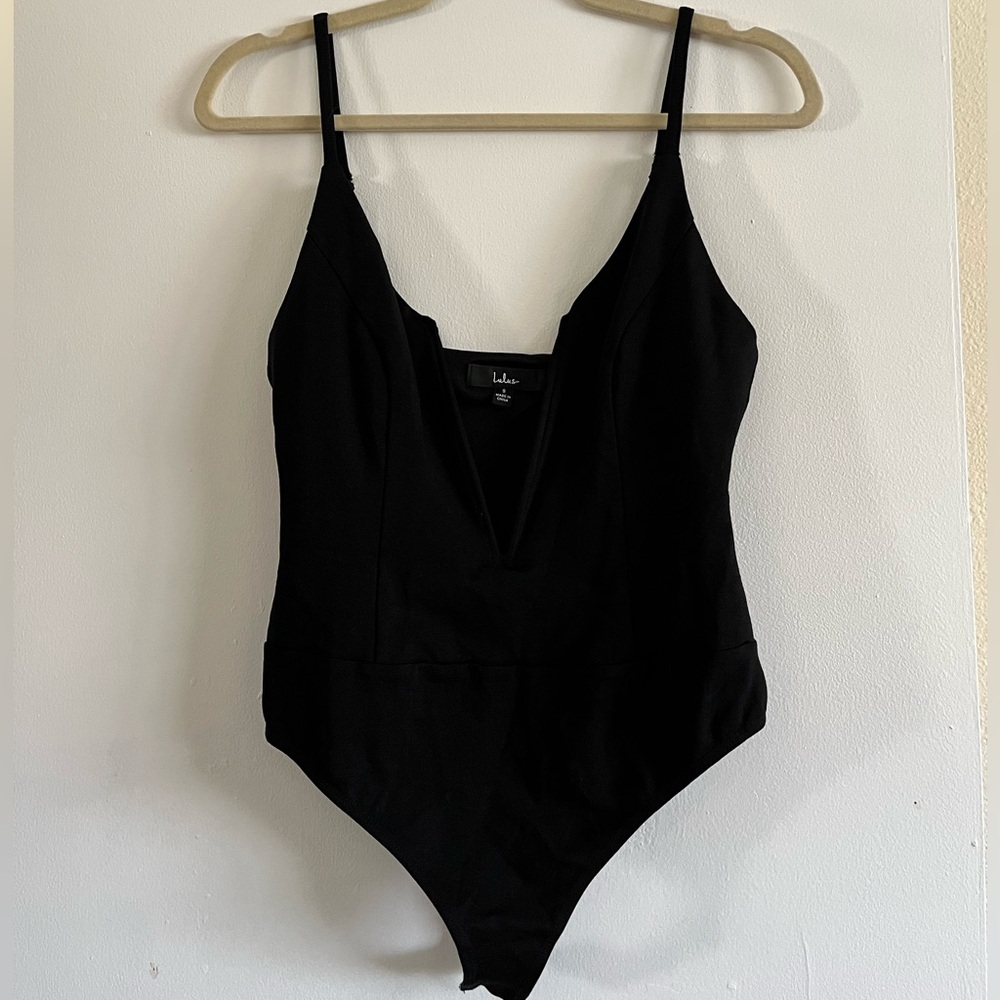 Lulu’s Plunge Front Bodysuit